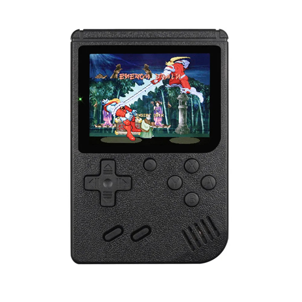 400 Oyunlu taşınabilir Retro Video konsolu 3.0 inç renkli LCD ekran oyunları