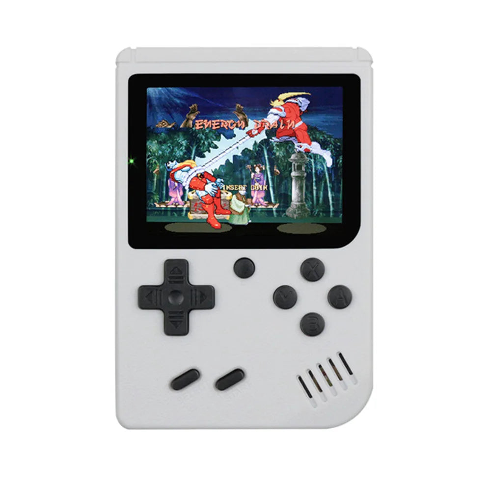 400 Oyunlu taşınabilir Retro Video konsolu 3.0 inç renkli LCD ekran oyunları