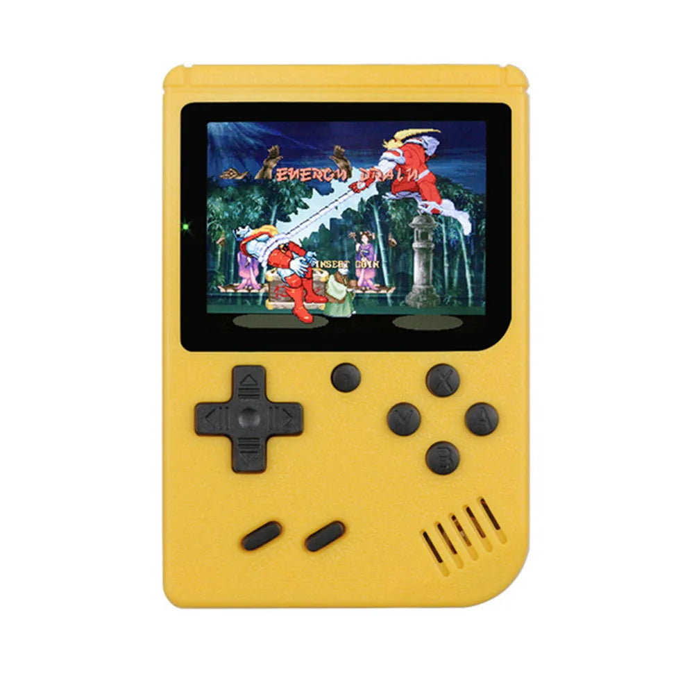 400 Oyunlu taşınabilir Retro Video konsolu 3.0 inç renkli LCD ekran oyunları