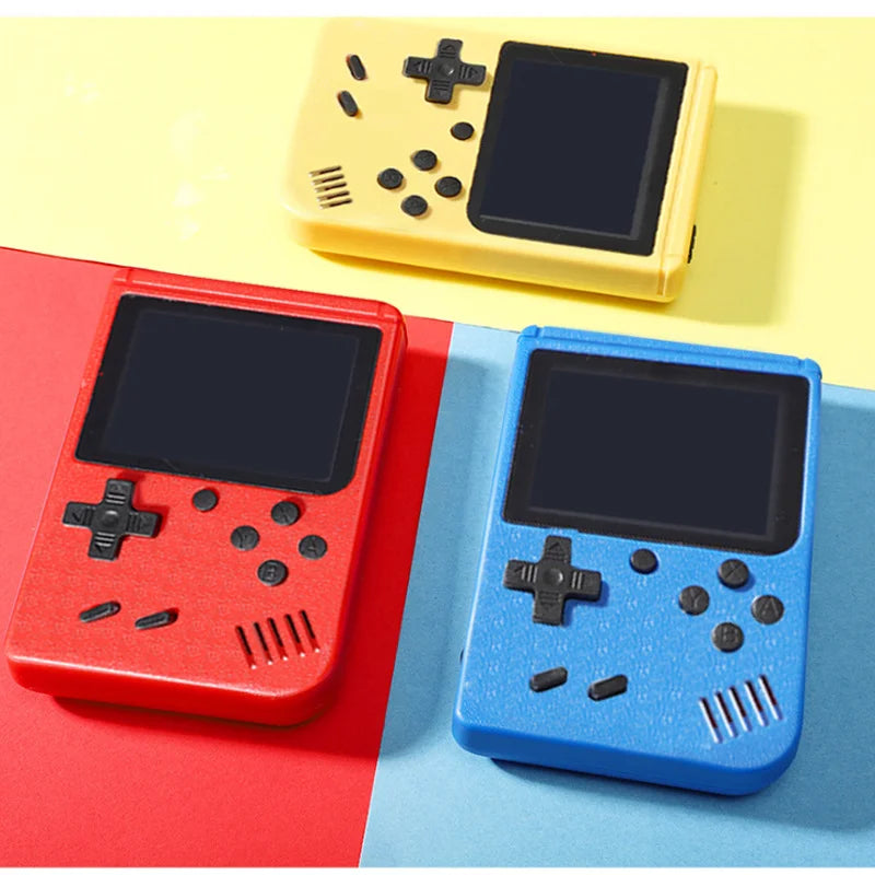 400 Oyunlu taşınabilir Retro Video konsolu 3.0 inç renkli LCD ekran oyunları
